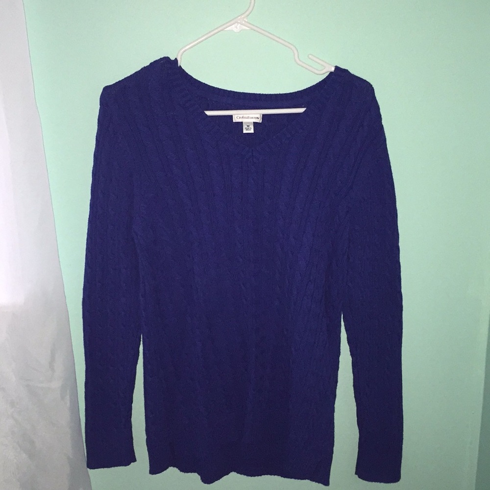 Blue Croft and barrow sweater